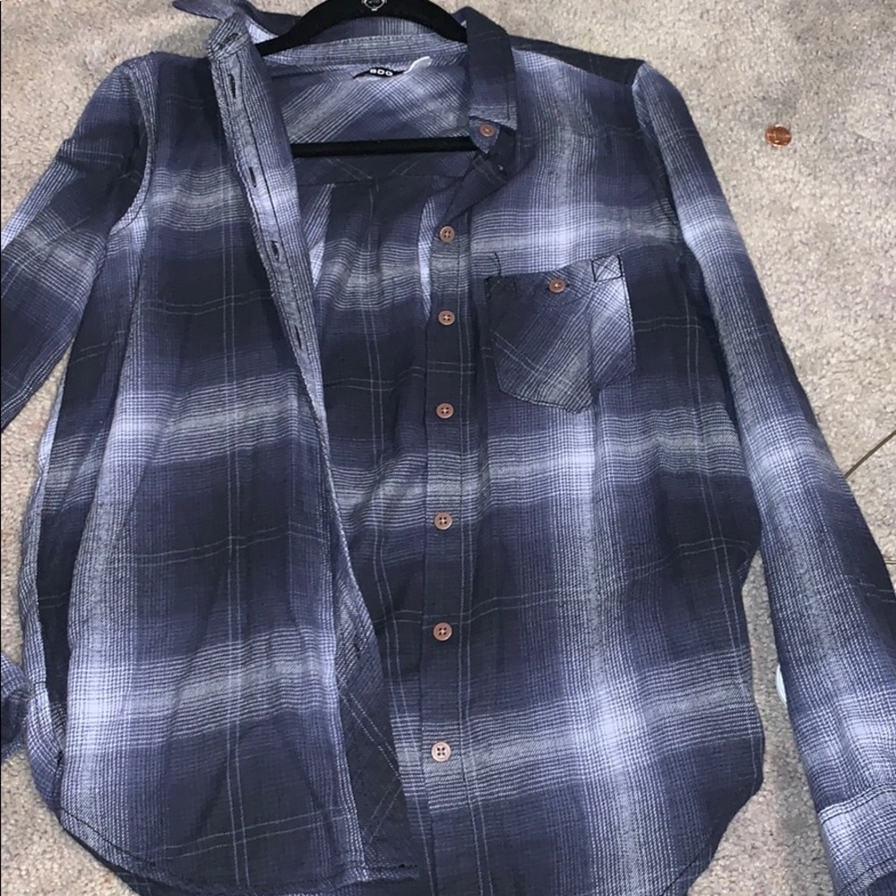 Urban outfitters blue flannel worn once
